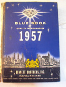 Blue Book of Merchandise 1957 toys,dolls.bike