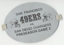 SF 49ers Game Pass Armband 1970s UNIQUE