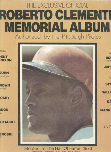 ROBERTO CLEMENTE Memorial Record Album WOW!