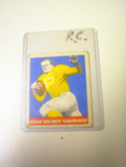 Steve'Big Boy'Van Buren,1948,All-Star card