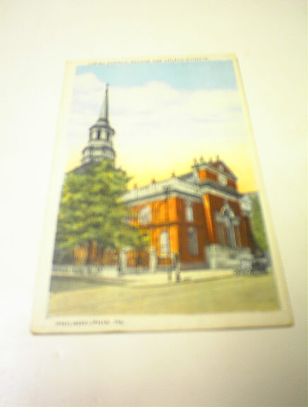 1921 Christ Church,Second and Church Streets