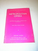 Metropolitan Opera April thru May 2,1965