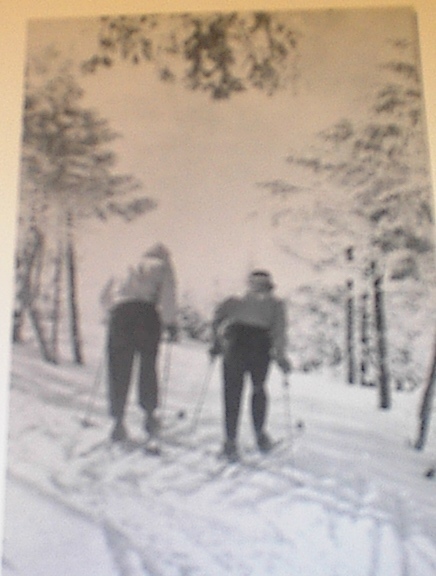 1960 Skiing in Pocono Mountains,PA