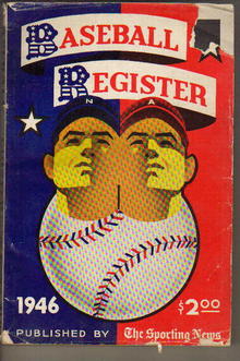 Sporting News Baseball Register 1946 /O'Neill
