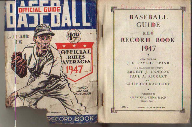 TSN Official Baseball Guide 1947