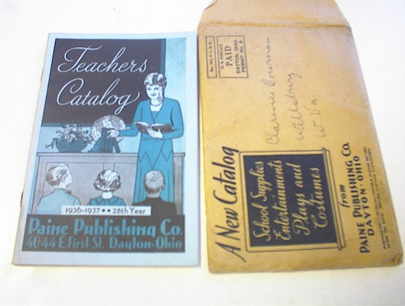 1936-37 Teachers Catalog Pain Publishing Co.
