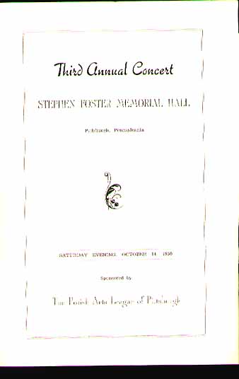 Polish Arts League 3rd Annual Concert 1950