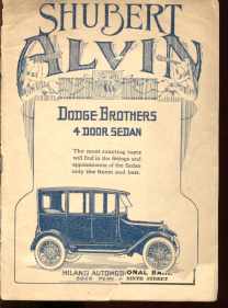 39 East program Shubert Alvin 2/9/1920 in Pgh