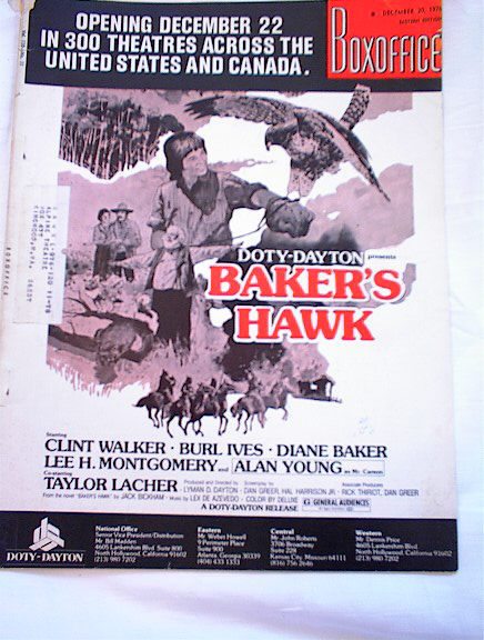 12/20/1976 ISS OF BOXOFFICE BAKERS HAWK COVER