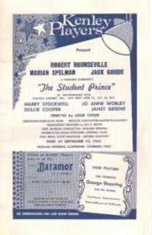 Jo Anne Worley 1961 The Student Prince Progrm
