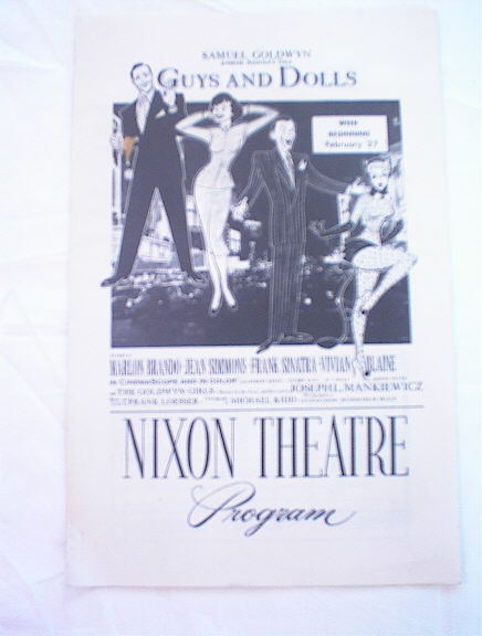 SAMUEL GOLDWYN GUYS & DOLLS NIXON THEATRE