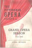 Pittsburgh Opera Society 1945-6 La Traviata