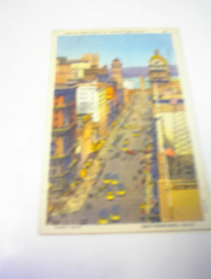 1920's Market St. Toward Ferry Bldg.Cali