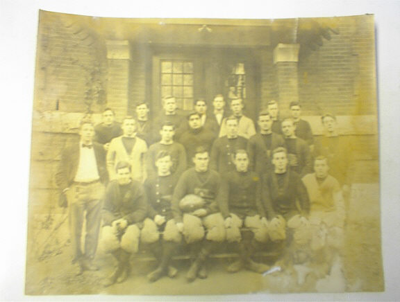 1910 B/W Photo of Tilton Football Team