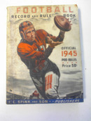 1945 Football Record and Rule Book
