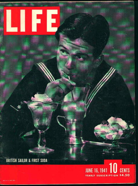 Life 6/16/41 Babe Ruth at Lou Gehrig's Wake