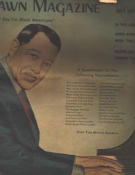 Dawn Magazine 7/74 Duke Ellington cover