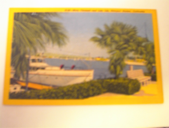 c1940 Main Channel and Lido Isle,Newport Har