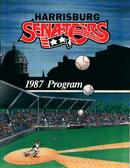 Harrisburg Senators 1987 Program!