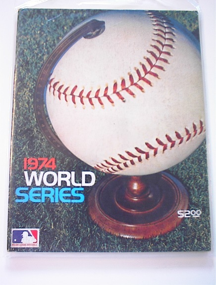 1974 World Series Program