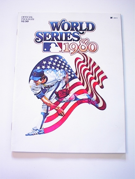 1980 World Series Program