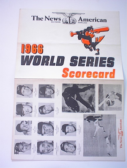 1966 World Series S-card Oilers vs Cardinals