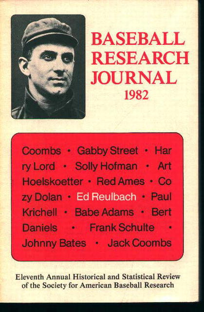 Baseball Research Journal 1982