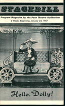 Stagebill-Hello Dolly with Carol Channing!