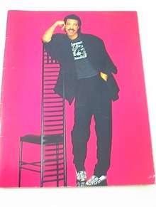 Lionel Richie 1986 Color Photo Tour Album