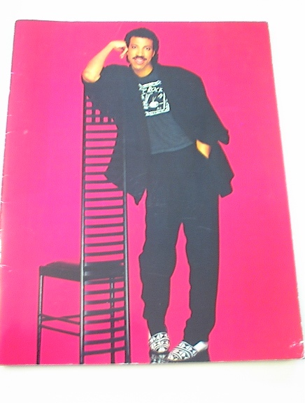 Lionel Richie 1986 Color Photo Tour Album