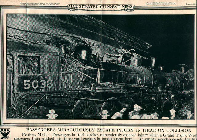 Poster of Railroad Head On Collision!