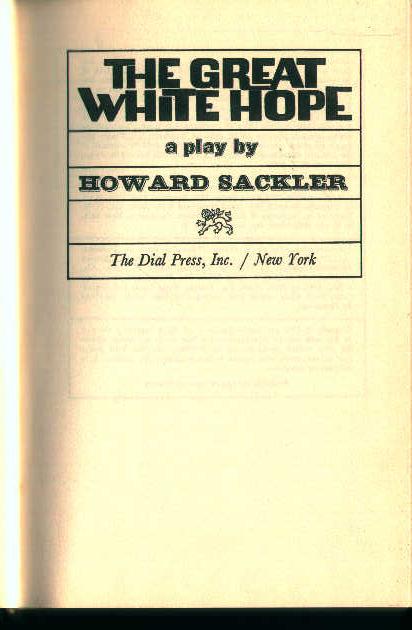 The Great White Hope!