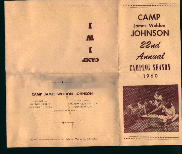 Camp Weldon James Johnson Brochure!