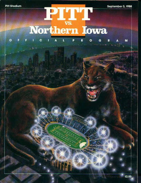 Pitt vs. Northern Iowa September 3,1988!
