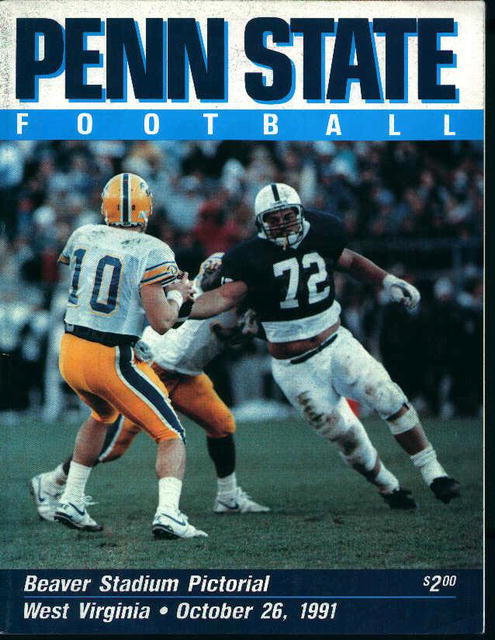 Penn State vs West Virgina Oct 26,1991!