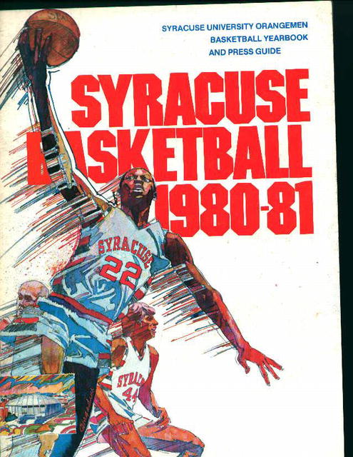 Syracuse Basketball 1980-81 Media Guide!