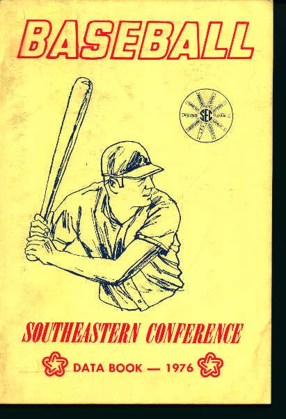 Baseball Southeastern Conference-1976