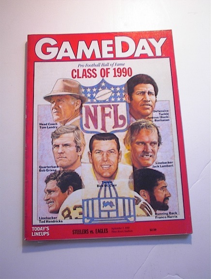 GAMEDAY STEELERS vs EAGLES Sept 1,1990