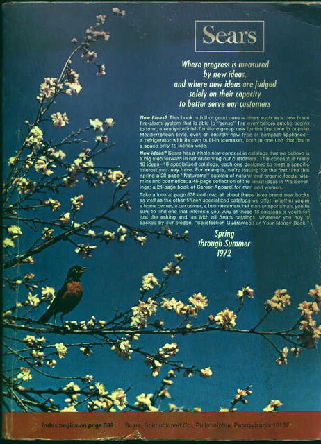 Sears Spring Summer Catalog from 1972!