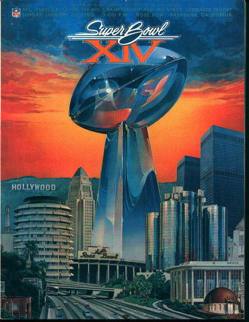 Super Bowl XIV Official Program from 1/20/80!