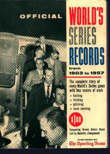 Official World Series Records from 1903-57!