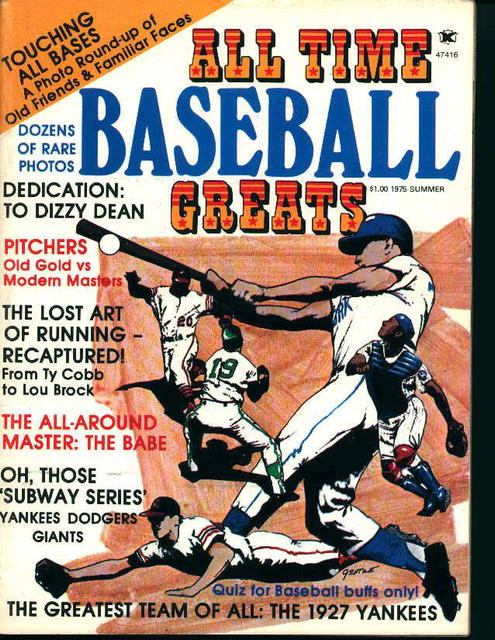 All Time Baseball Greats-Lou Brock,Dizzy Dean