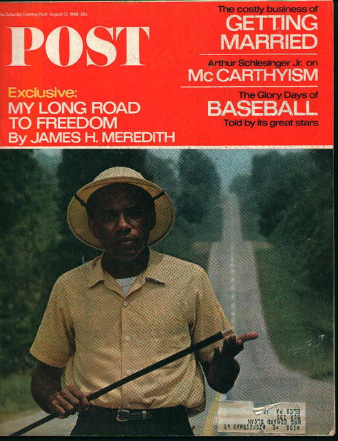 Saturday Evening Post-8/13/66-James Meridith