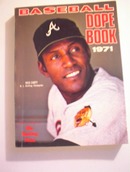 1971 Baseball Dope Book,RICO CARTY cover