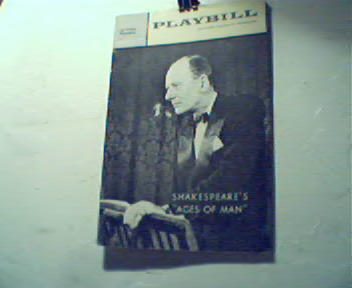 Playbill-8/15/63-John Gielgud Reads AgesMan!