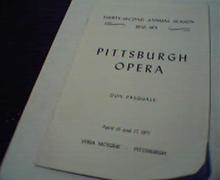 Pittsburgh Opera-Don Pasquale 4/15-17/71