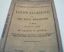 Love's Sacrifice by Samuel French from c1860