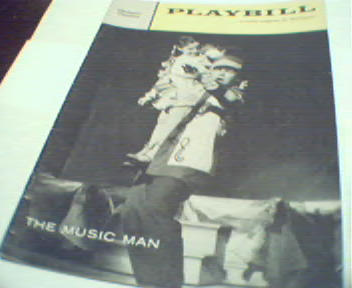 Playbill-The Music Man with Robert Preston!