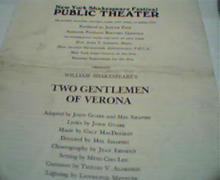 New York Shakespeare Festival Public Theatr