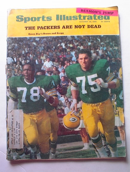 Sports Illustrated,10/1968,GREEN BAY COVER